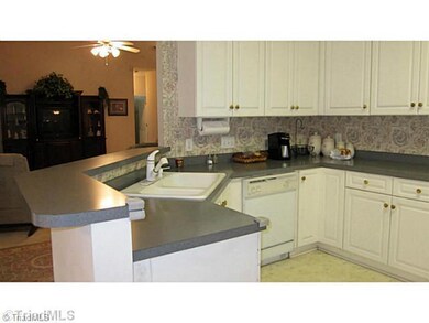 Kitchen. Spacious Kitchen with plenty of counter top space and cabinet storage.
