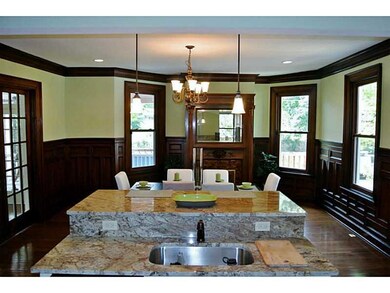 Dining Room. Kitchen is open to dining room.