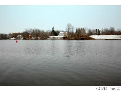 Exterior Front. The Oswego River from the property