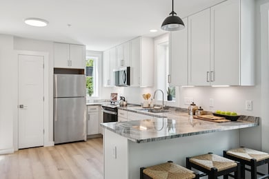 Kitchen with seating