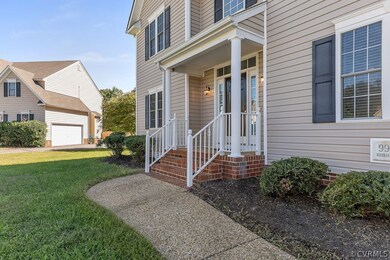 Freshly landscaped