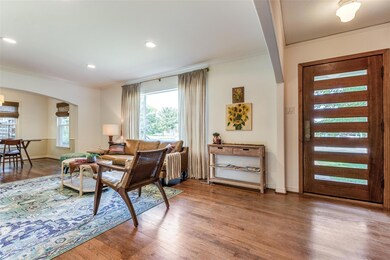 Living Room with Hardwood Floors
