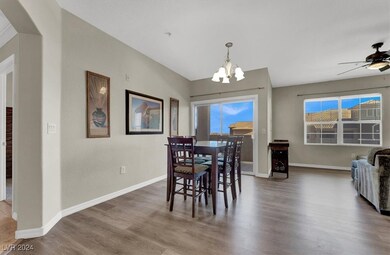 Dining room right near patio