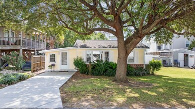 View of front of home featuring a front lawn