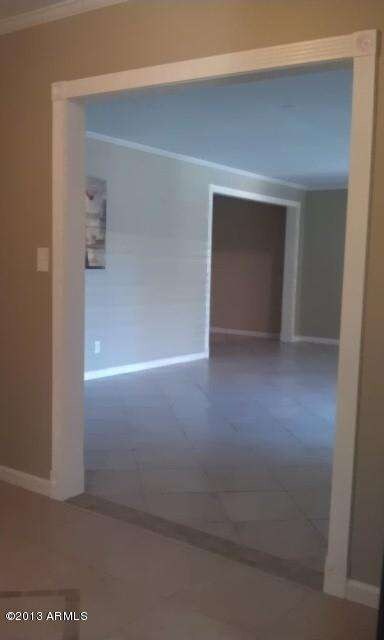 Entrance to living area
