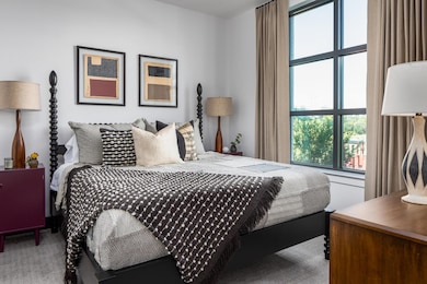 Model residence bedroom