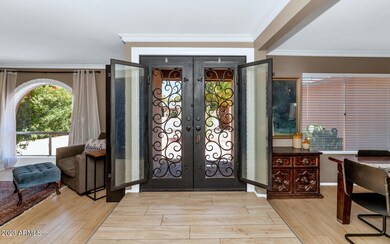 Custom Iron Door Entry