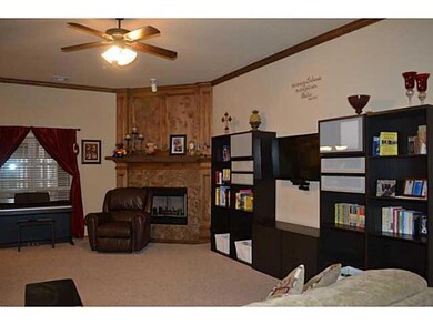Living Room. Spacious living room, wood burning fi