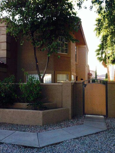Private gate prior to entering your home