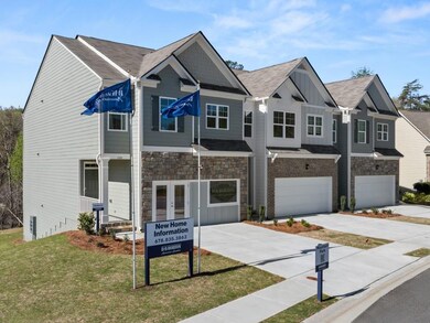 Sudbury townhomes at Mountain Park in Dahlonega, Georgia