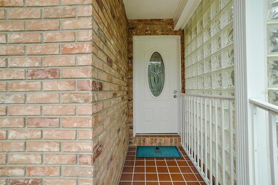 Covered front entry
