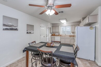 Kitchen and dining room