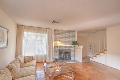 Living room and entry