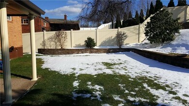 Large level backyard . . . bring on summer!