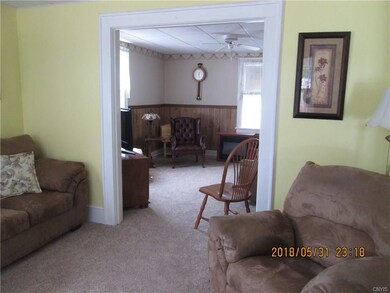 Living room and family room