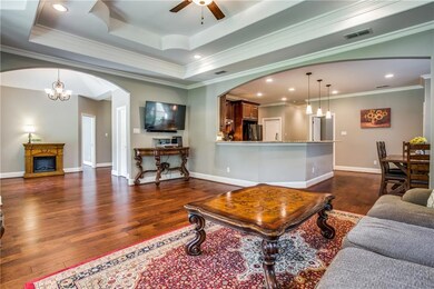 Grand room open to kitchen and nook.  Extra wide b
