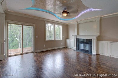 Living Room with Creek Frontage