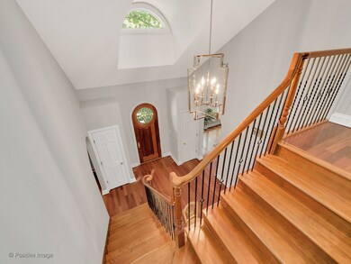 Two story foyer