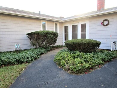 Front entrance to home