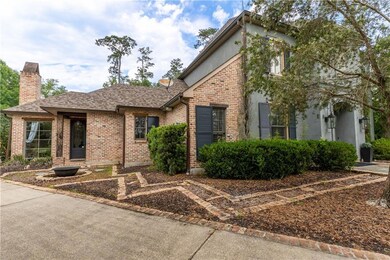 side of house with separate entry into hearth room