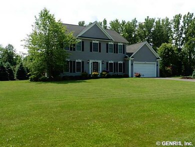 Exterior Front Huge spacious lot with privacy back