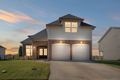 Pleasant Night View of Home, Large Front Yard and Parking Space for Guest