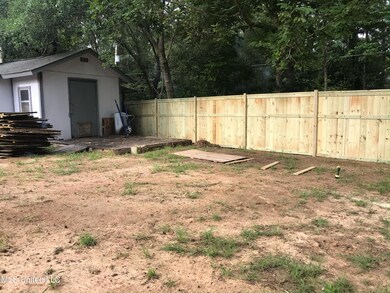 Left side of Backyard