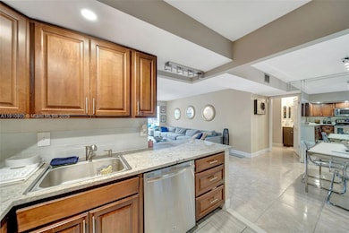 Kitchen adjacent to Dining room area