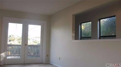 French Doors to Deck off Living Room