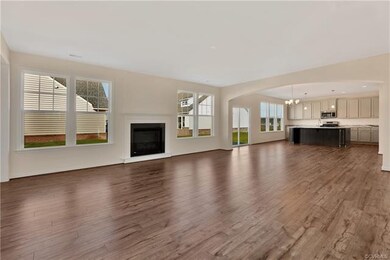 HOME IS NOT BUILT  this photo is from the builders