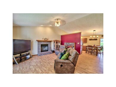 Great Room. WOOD BURNING FIREPLACE.