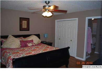 Master bedroom as plenty of room for a king sized 