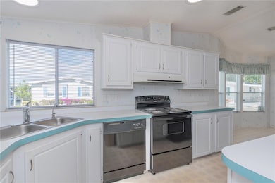 Light and bright kitchen.