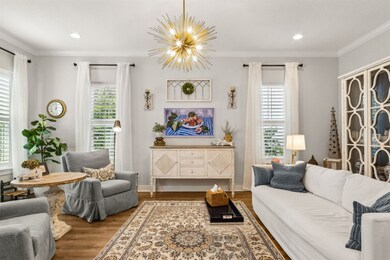 Bright and airy living space