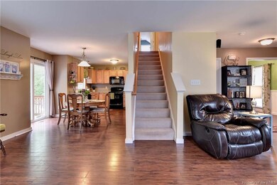 From great room into the kitchen