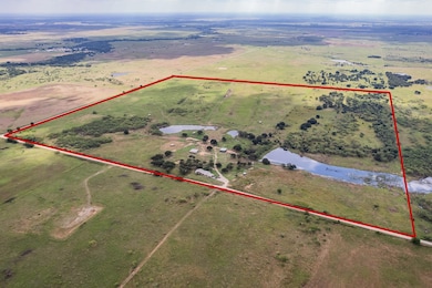 Aerial view with a rural view