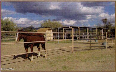 Horse mare motel and corral