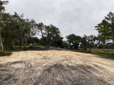 Cleared, waterfront property