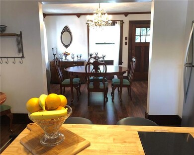 kitchen is open to the dining room making entertai
