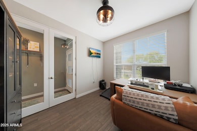 Office with Glass Doors