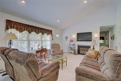 Vaulted ceiling Great Room