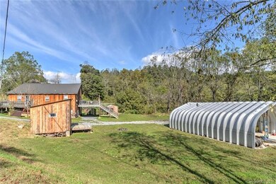 Here you can see the storage building on the left,