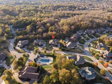 Yes, you are seeing this correctly....the beautiful community pool is just a few steps away....perfect for those hot summer days!  Behind the property?  10 wooded private acres.