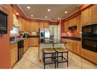 Kitchen. 5 burner gas cooktop, granite counters!