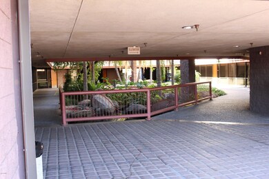Entry into courtyard