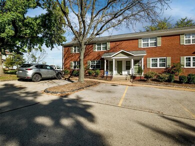 Nice brick elevation with a dedicated parking spot