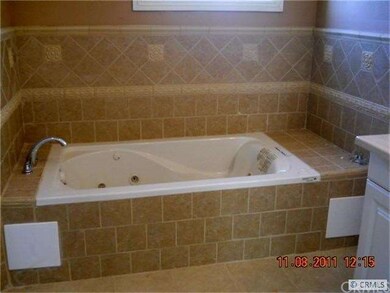 Master bath jacuzzi tub