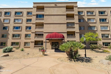 Front of building
