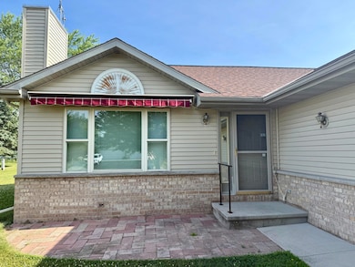 Front Patio with Awning