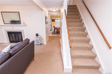 View of first open floor plan upon entering front 